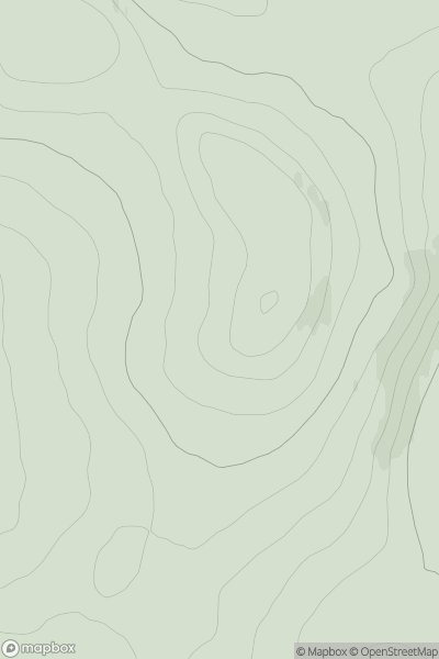Thumbnail image for Gallows Hill [Fraserburgh to the Dee Valley] [NJ608408] showing contour plot for surrounding peak